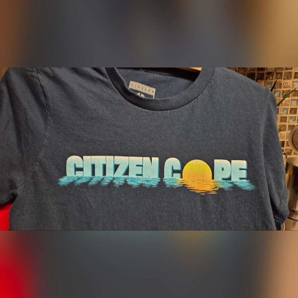Citizen Cope Navy Graphic Tee